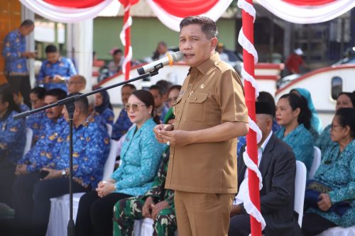 Pembukaan Pasar Murah dalam rangka menyambut hari raya Idul Fitri 1446 Hijriah Senin 17 Maret 2025
