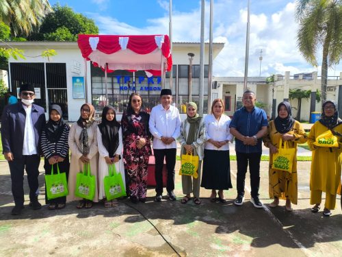 Kegiatan Pembagian Daging Qurban 1446 H2025 M bersama Majelis ta'lim Kota Ambon dan TP-PKK Kota Ambon, Sabtu, 7 Juni 2025