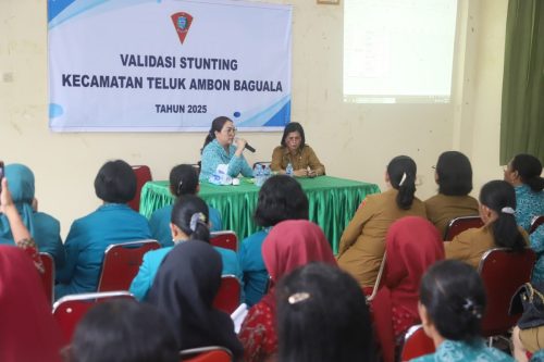 Validasi Stanting Kecamatan Baguala, Senin 16 Juni 2025